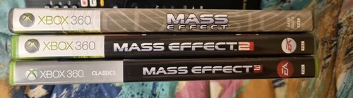 Trilogia mass effect xbox - mass,