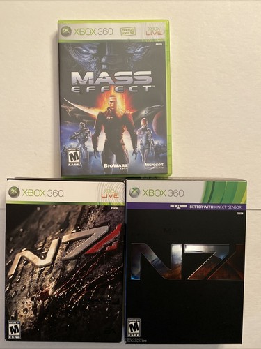 Mass effect xbox 360 - 1-3, e